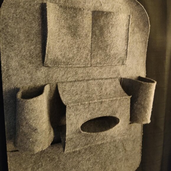 Car Storage Bag Felt Rear Seat Storage - Picture 4 of 5